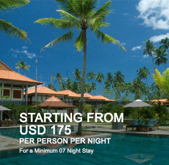 SUMMER RUSH AT THE SERENE PAVILIONS in sri lanka