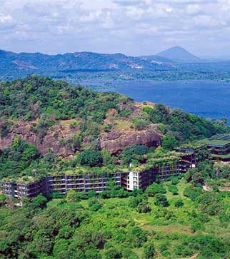 Stunning aerial view of Heritance Kandalama