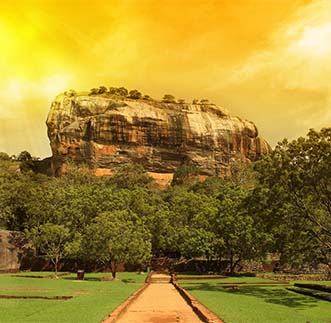 Picturesque & astonishing Sigiriya Fortress in Sri Lanka