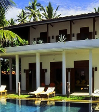 Beach Villa with balcony and a stunning pool