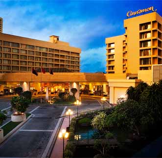 An amazing view of Cinnamon Grand Colombo at night