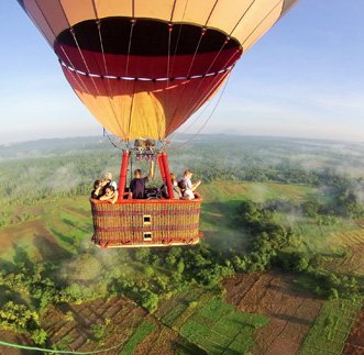 Hot Air Ballooning in Dambulla in sri lanka