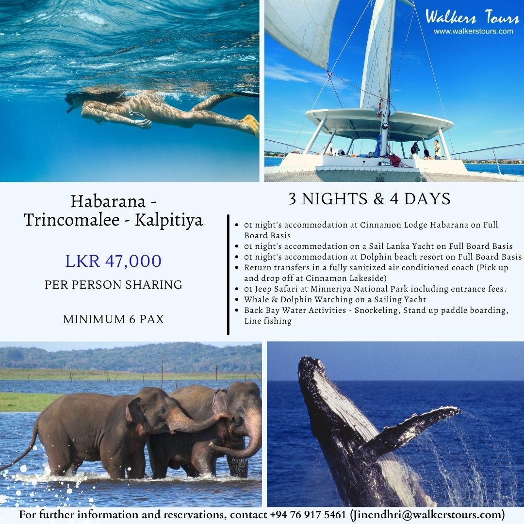 Habarana-Trincomalee-Kalpitiya