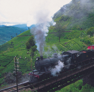 Train Journey in sri lanka