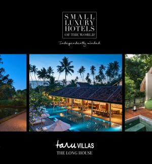 Three Taru Villas Properties Join Prestigious Small Luxury Hotels of The World™ in sri lanka